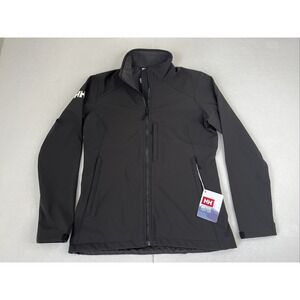 Helly Hansen Paramount Series Jacket Soft Shell Black Zip Women Size Medium